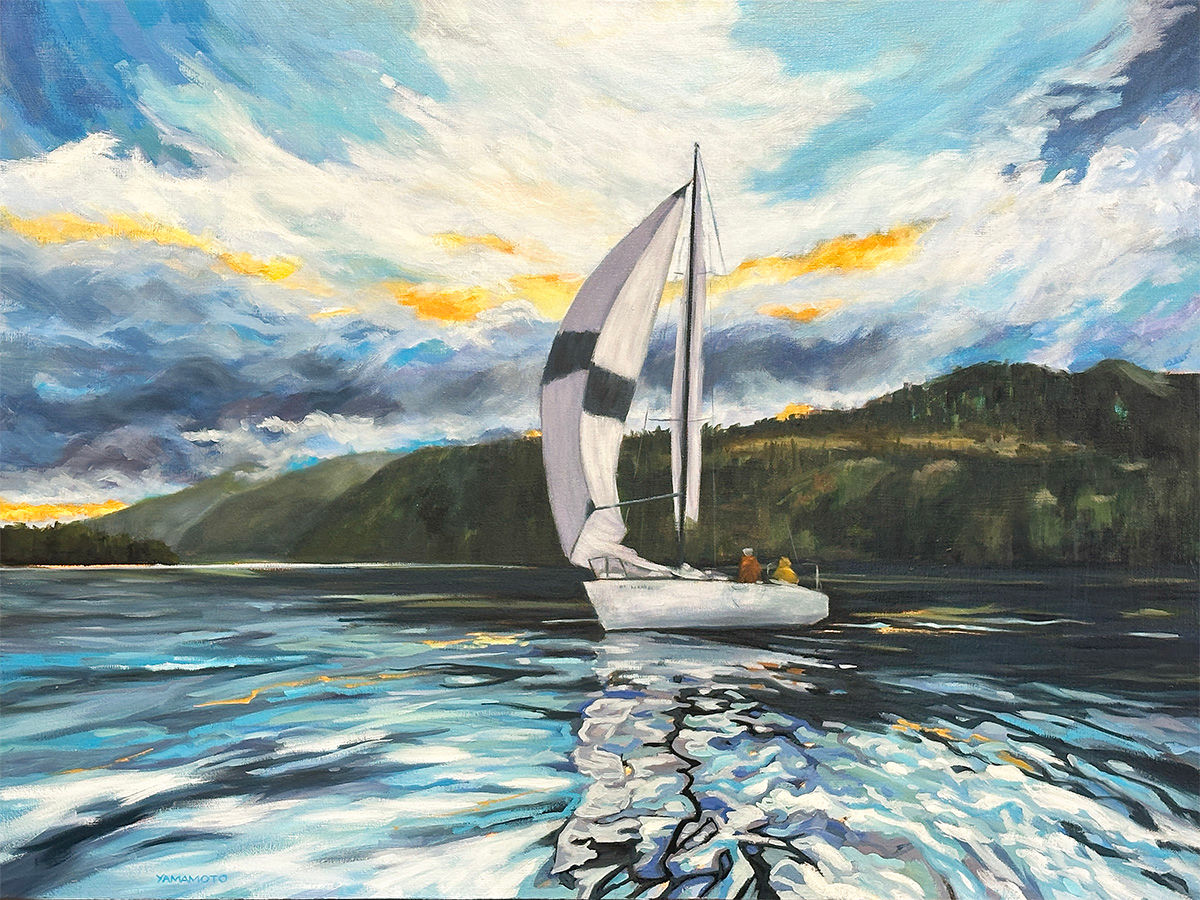 "Thumpers Glide" Fine Art Print