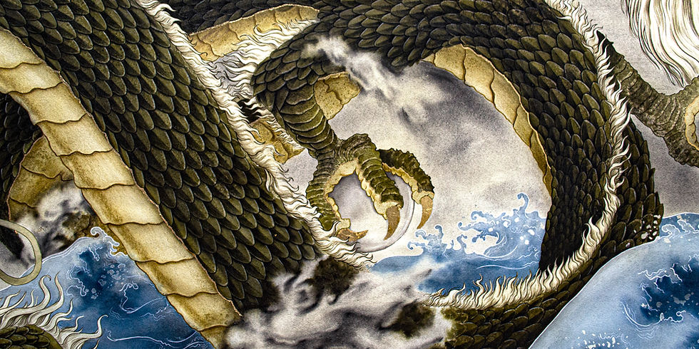 Thumbnail: "Japanese Dragon" -  Original Painting
