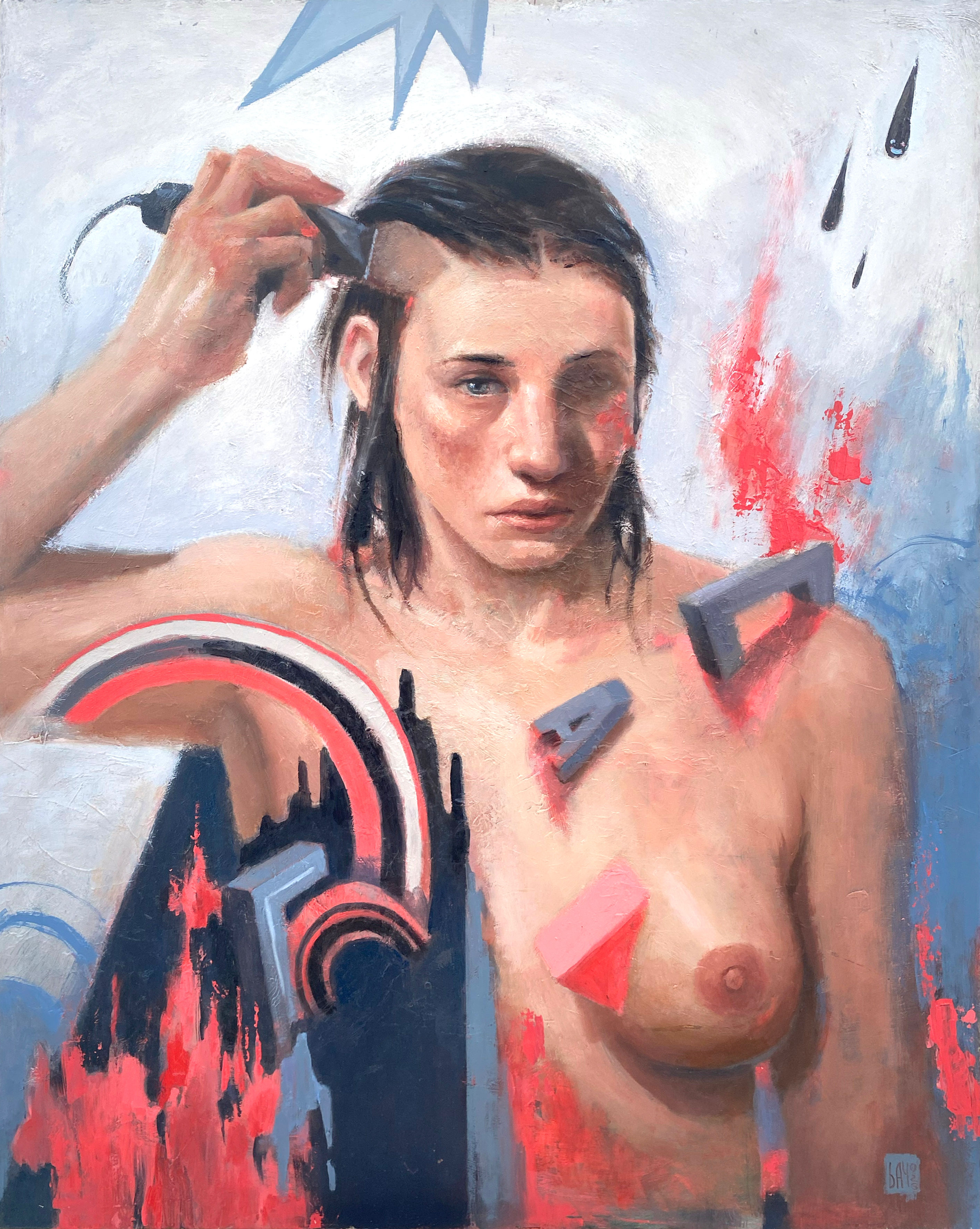 "Cutting Away" -  Original Painting