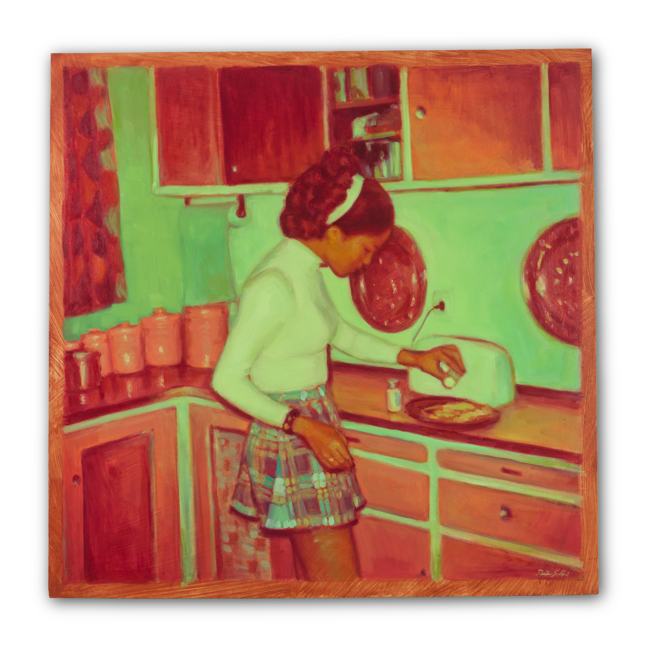 “Lunch” - Original Oil Painting