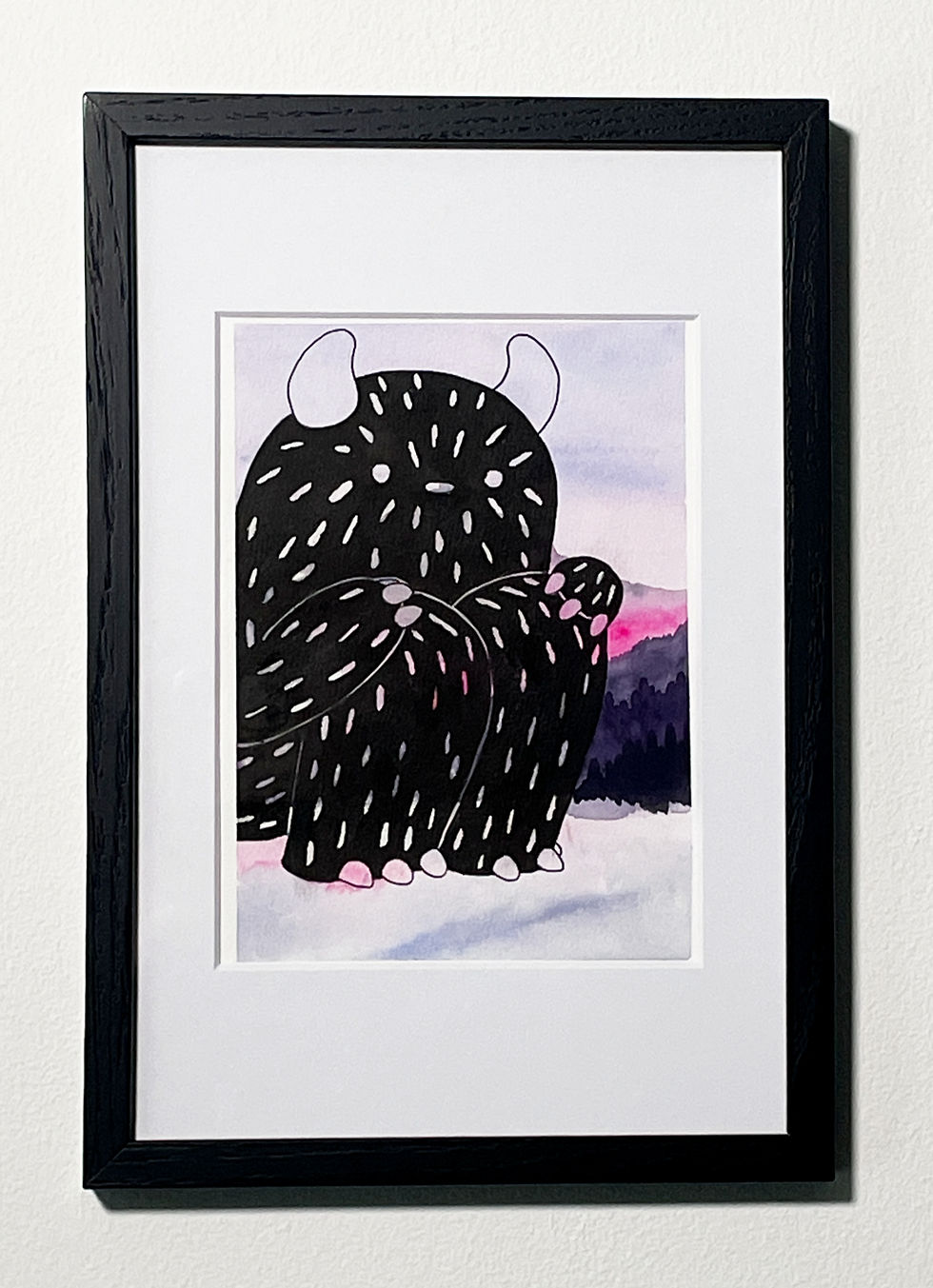 Thumbnail: "Fading Into Winter" - Original Watercolor