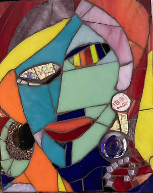 Picasso style portrait 