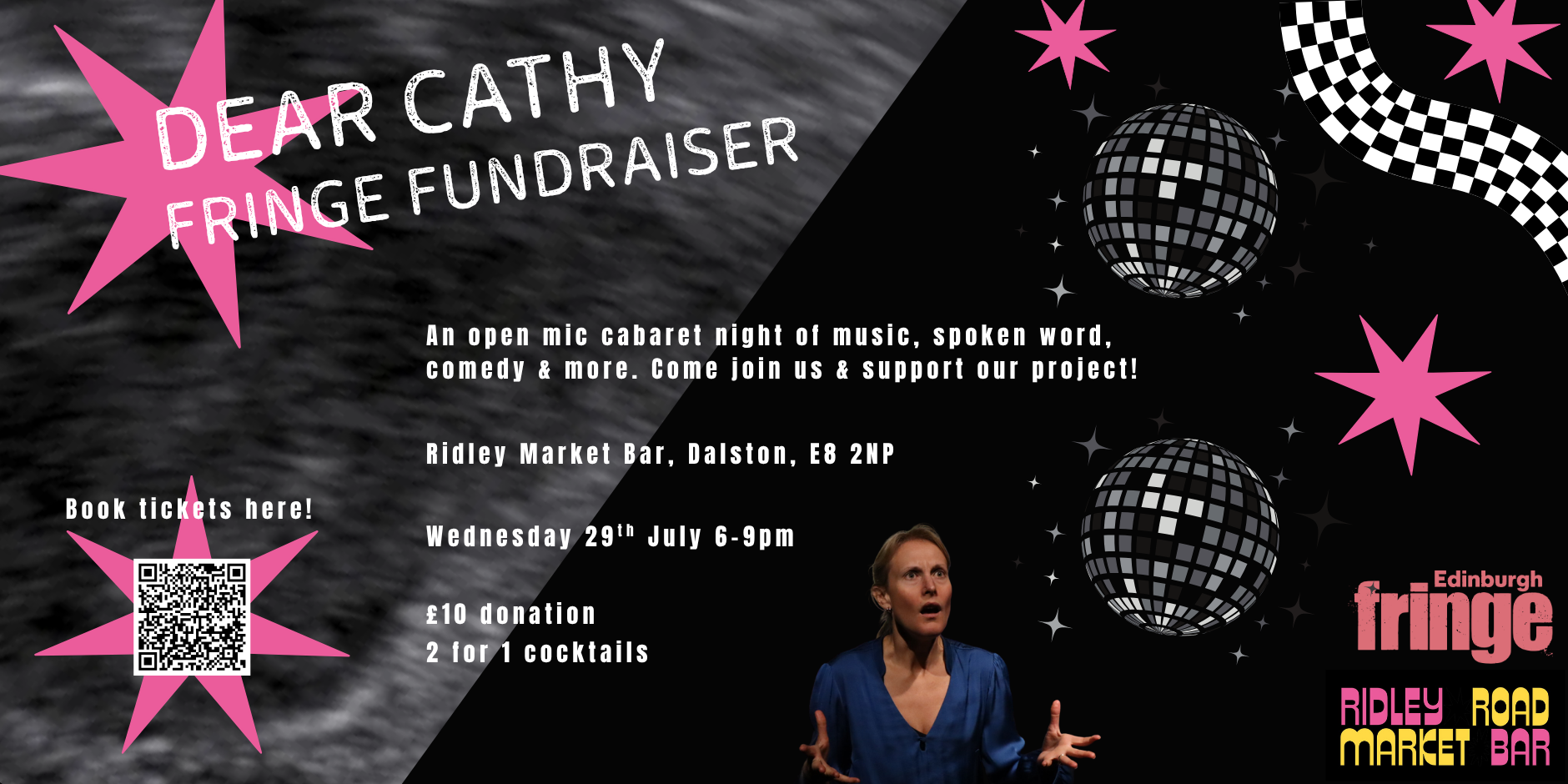 Dear Cathy Fringe Fundraiser