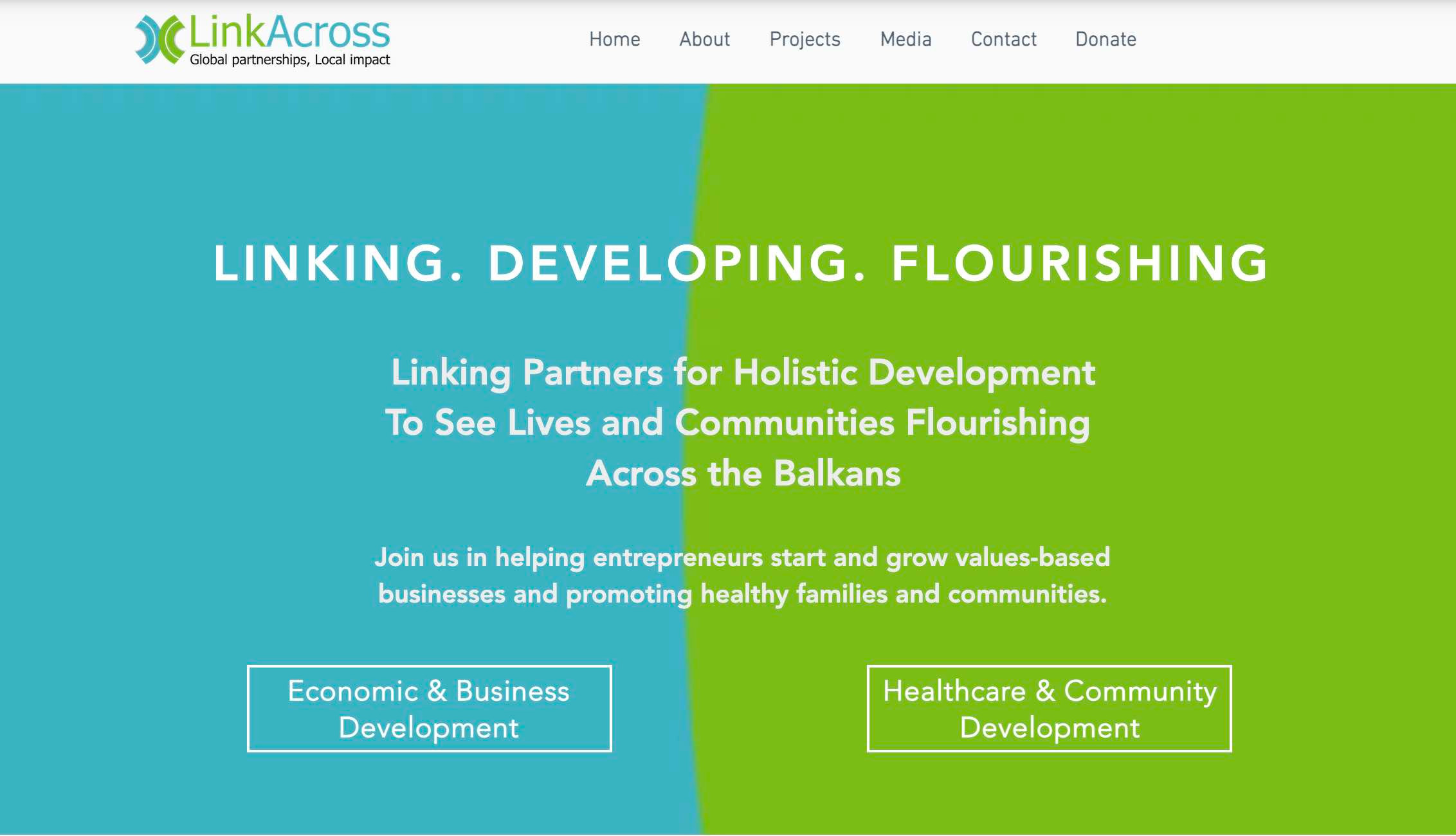 Linkacross logo