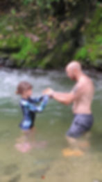 In the river - This is what life is meant to feel like.