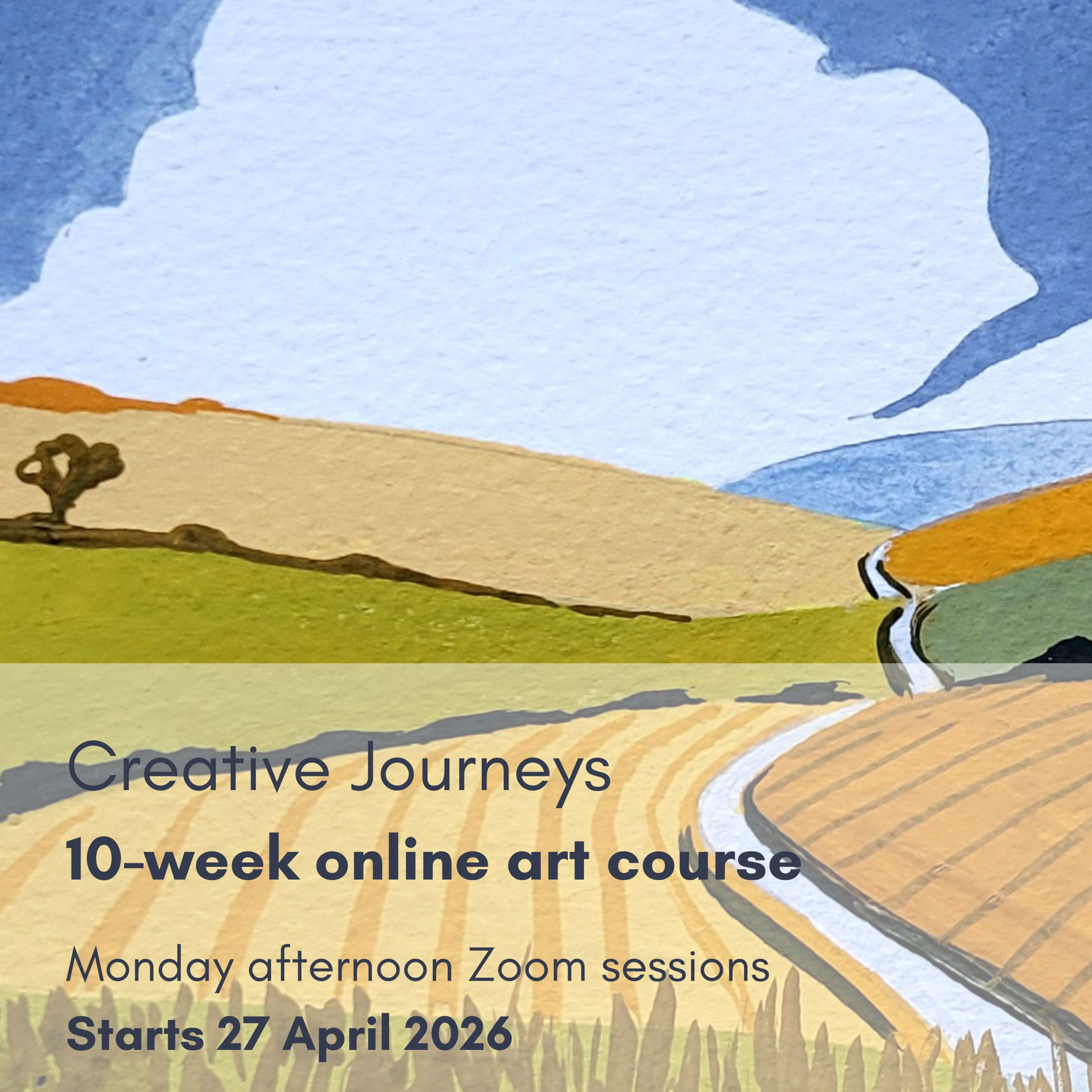 Creative Journeys - 10-wk online afternoon course