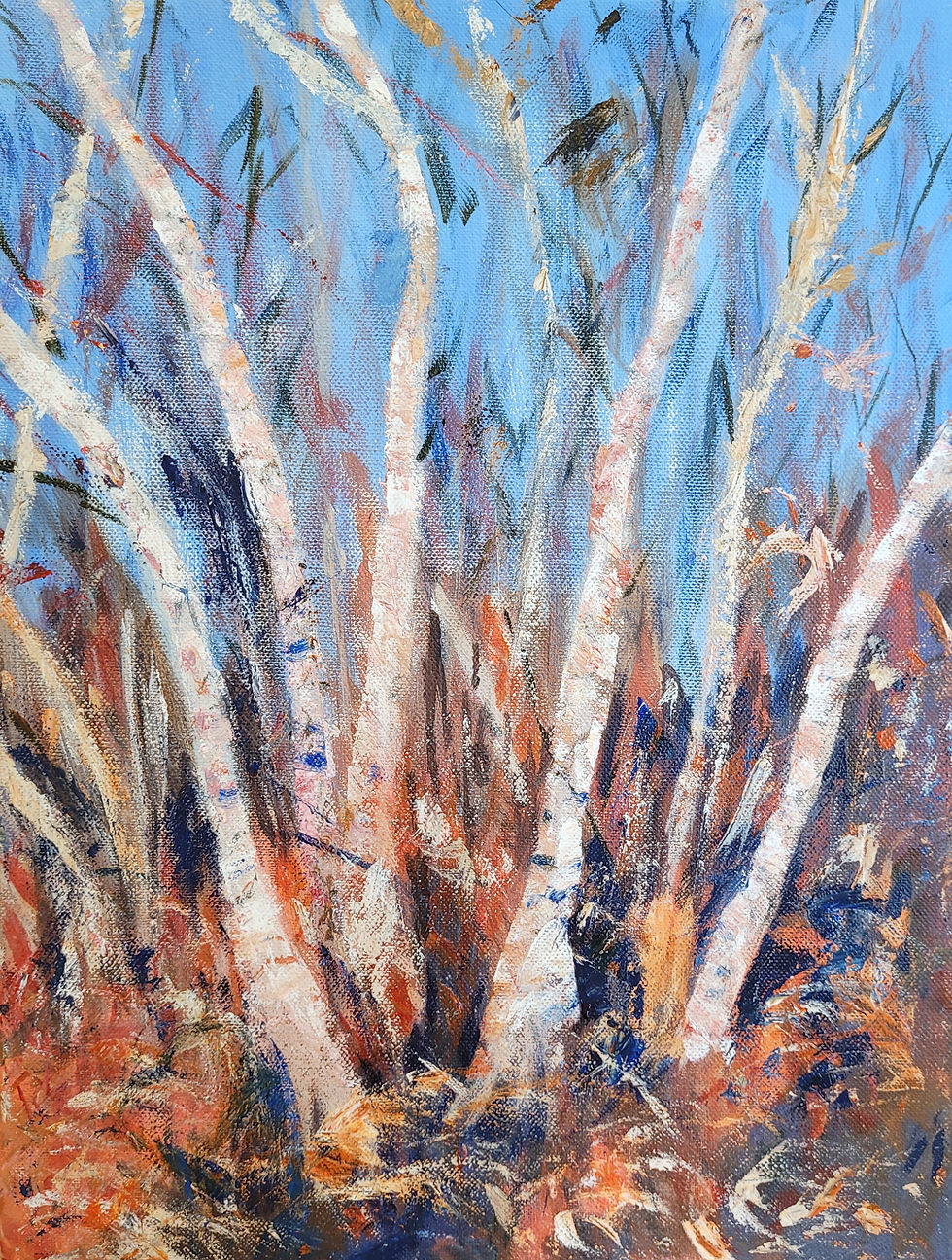 Chailey Common - pastel by Penny Acton