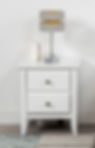 Amani New Bedside - White