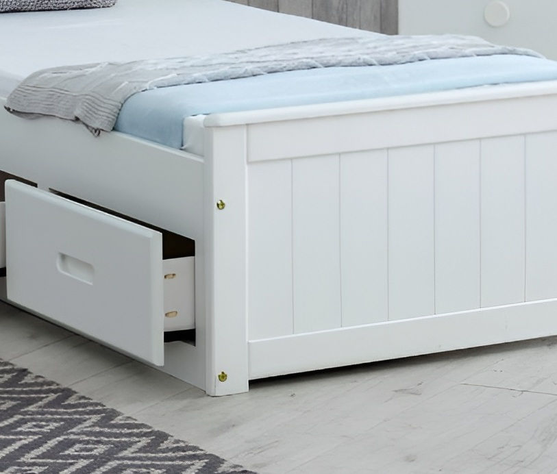 Thumbnail: Mission Pine Storage Bed Single (3ft)