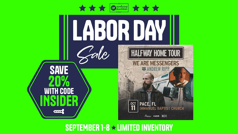 We Are Messengers | Halfway Home Tour