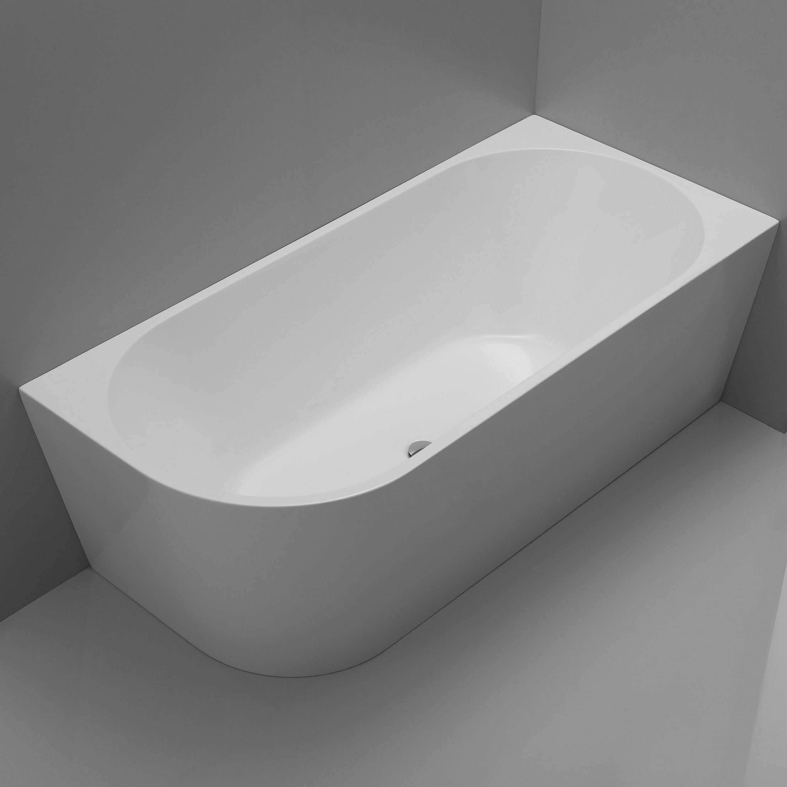 MILAN Right Corner Bathtub