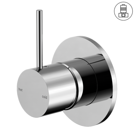 Thumbnail: MECCA SHOWER MIXER HANDLE UP 80MM PLATE