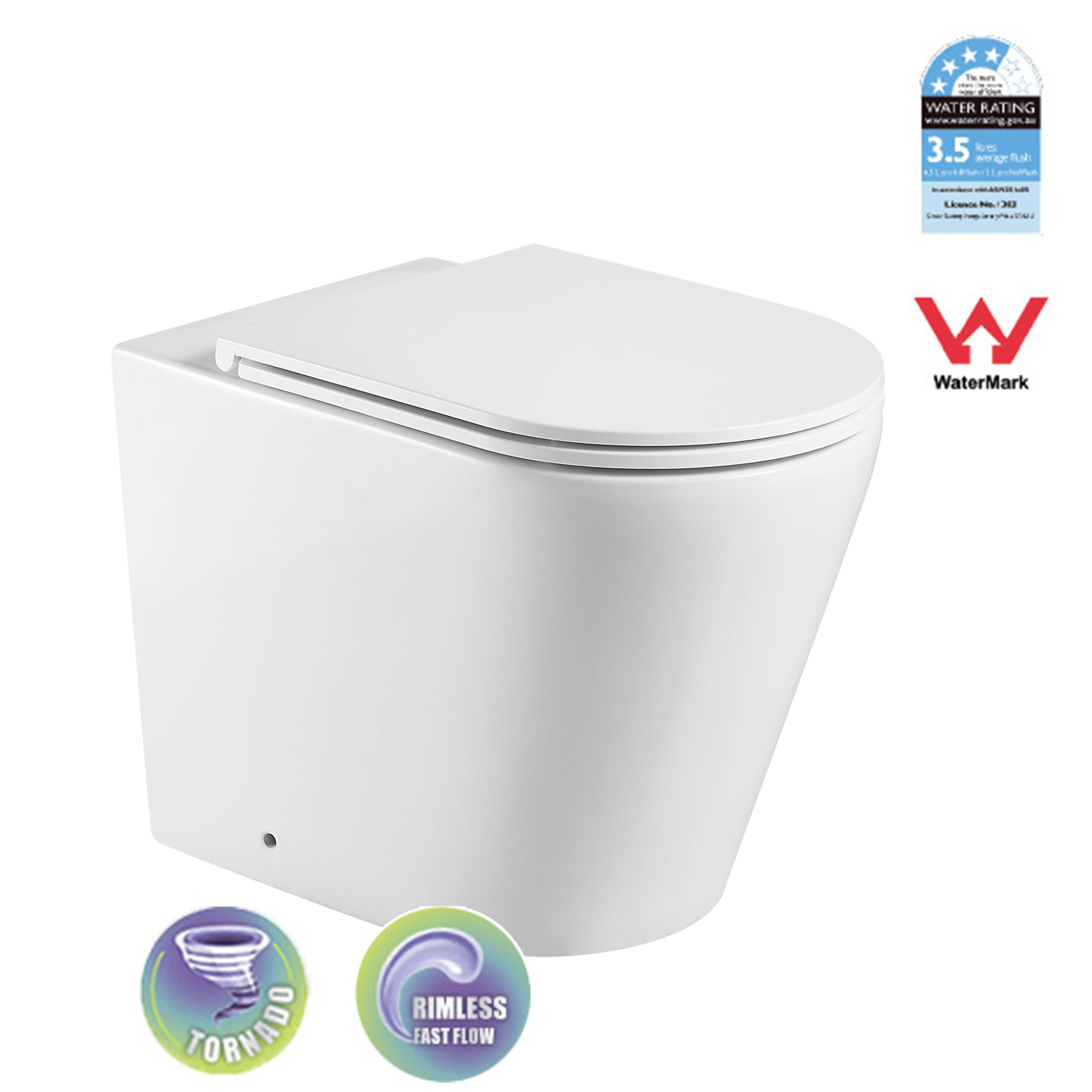 ZURICH Tornado-Rimless Floor Pan