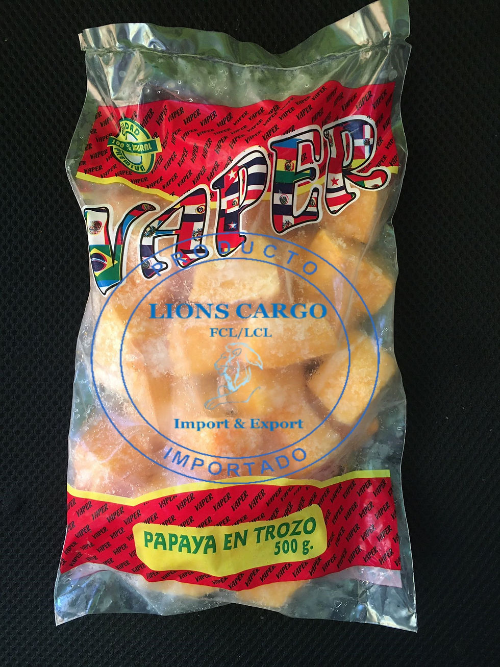 Miniatura: TROZOS DE PAPAYA  CONGELADOS 500GR