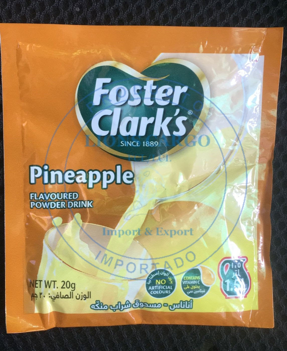 SOBRE Foster Clark’s DE SABOR A PIÑA 30GR