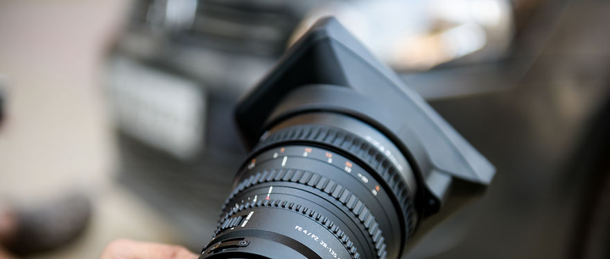 Camera Lens Close-Up