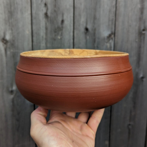 Turned wooden Bowl for everyday use, made in Monmouthshire