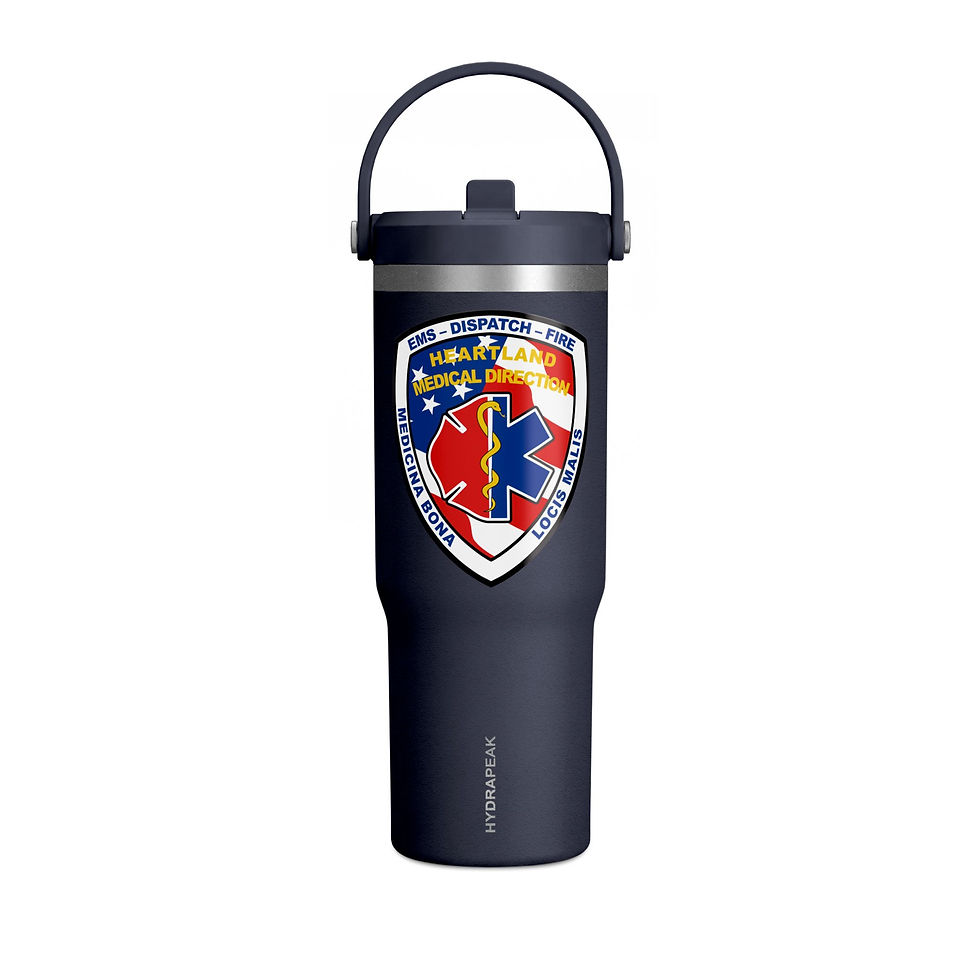 Thumbnail: Heartland  Nomad Tumbler 32oz | EMT Medic Rescue Logo