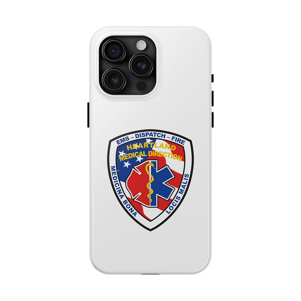 Thumbnail: Heartland Medical Direction EMS Star of Life Phone Case | Protective Phone Case