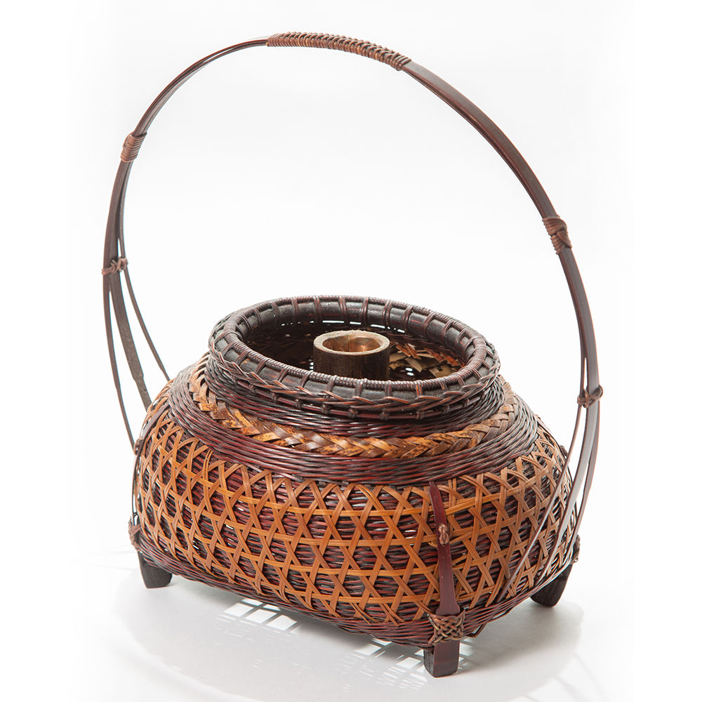 青海六つ目掛け・花器由布