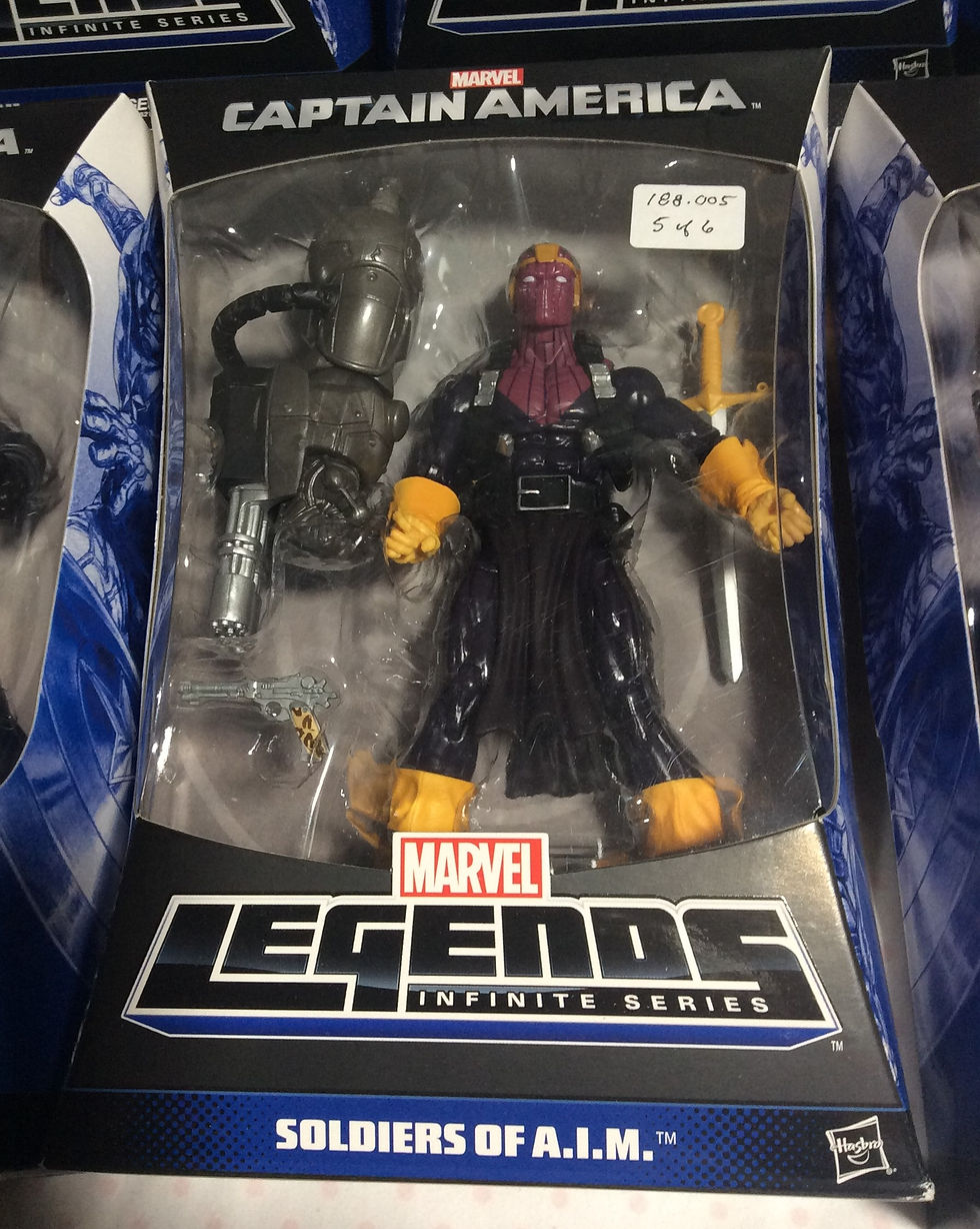 Thumbnail: Captain America The Winter Soldier Marvel Legends Set