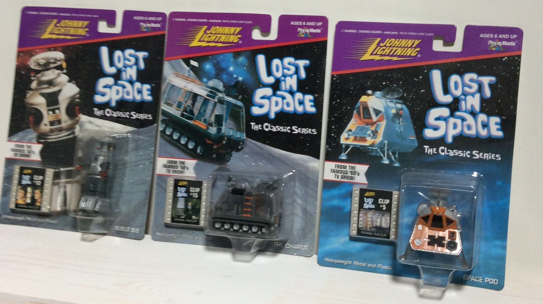 Lost in Space the Classic Series miniture 3 figure set