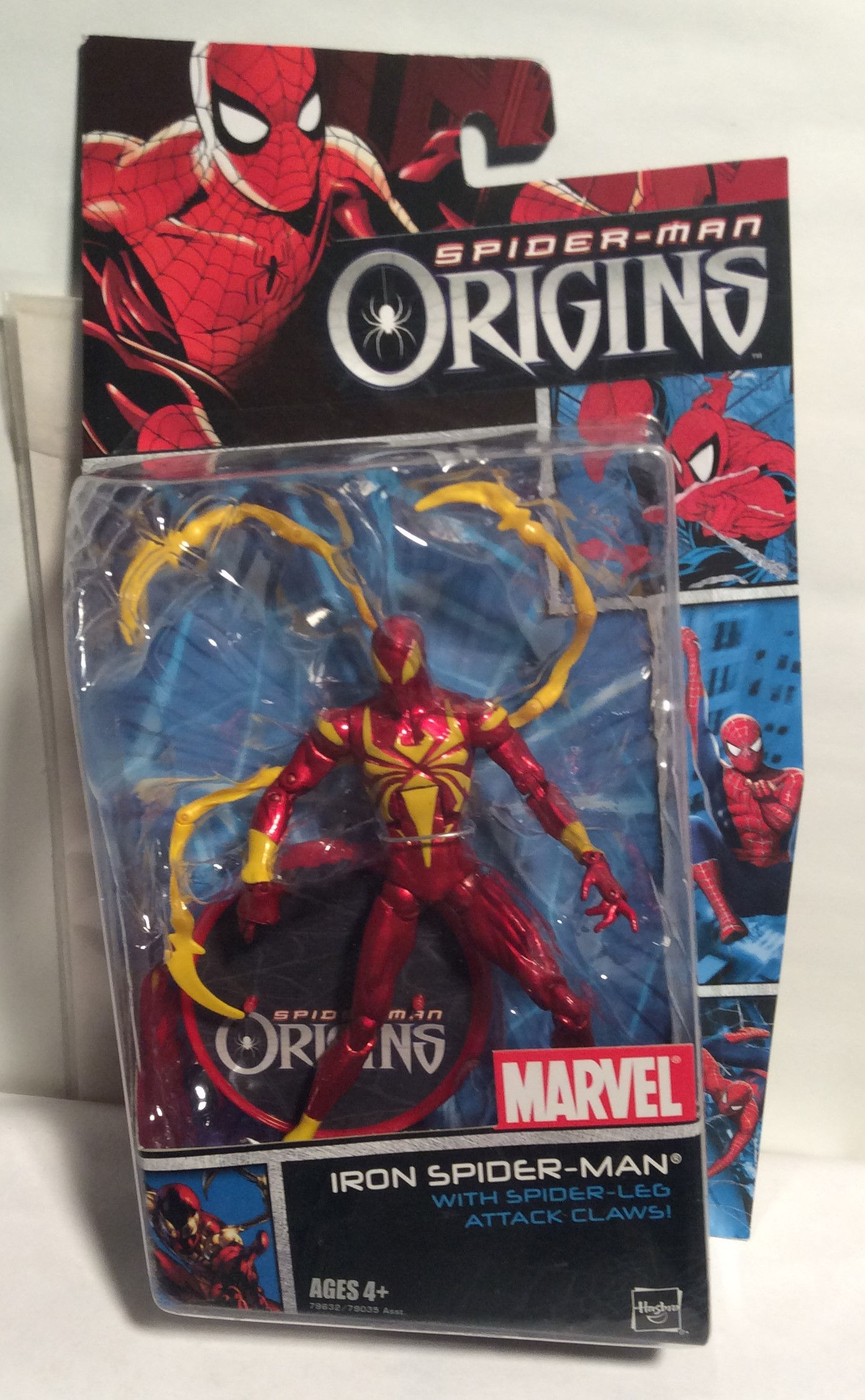 Spider-Man Origins: Iron Spider-Man (2006) 6 inch action figure (hasbro)