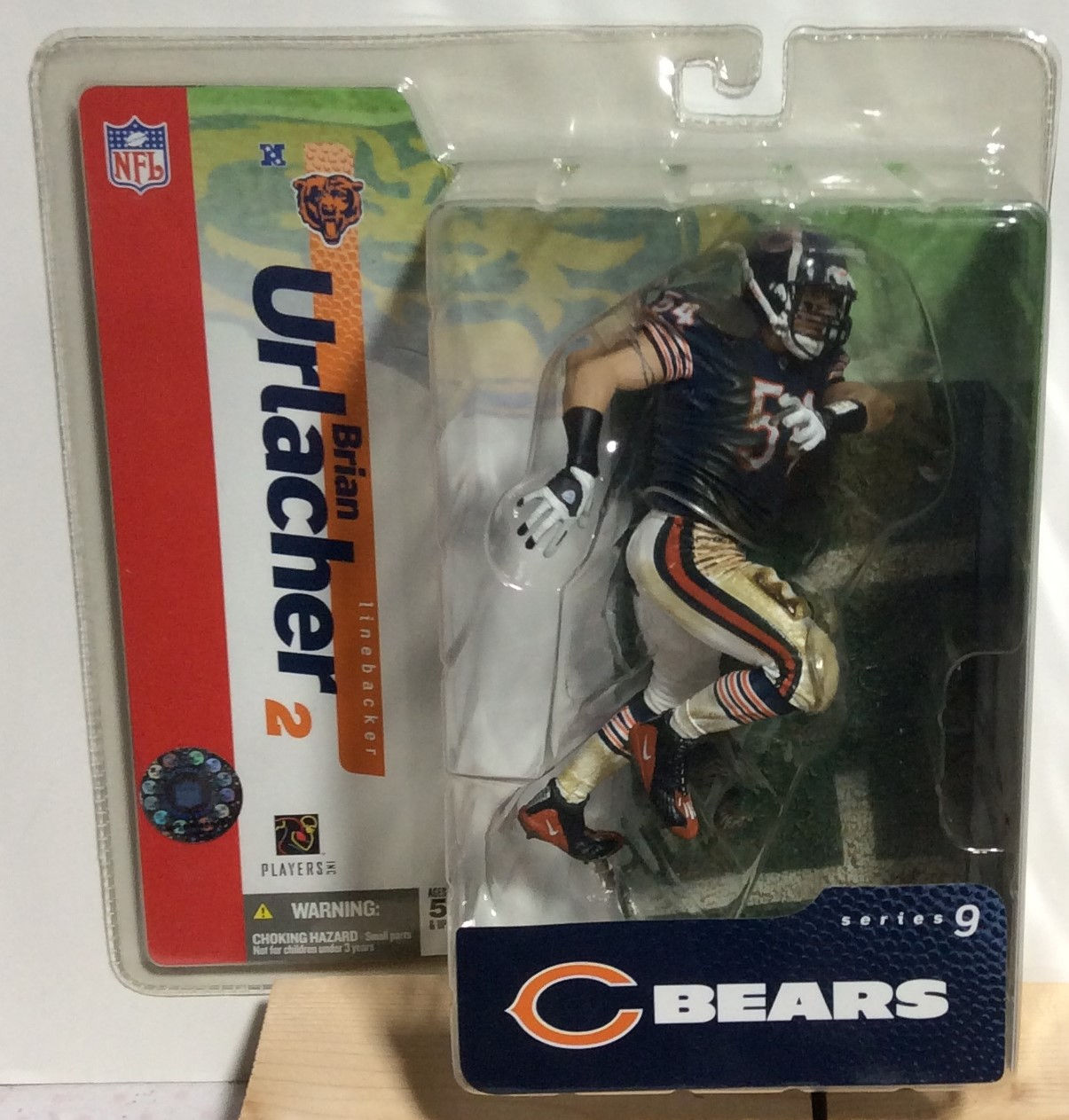 Chicago Bears: Brian Urlacher 2 McFarlane's Sports Picks NFL Series 9