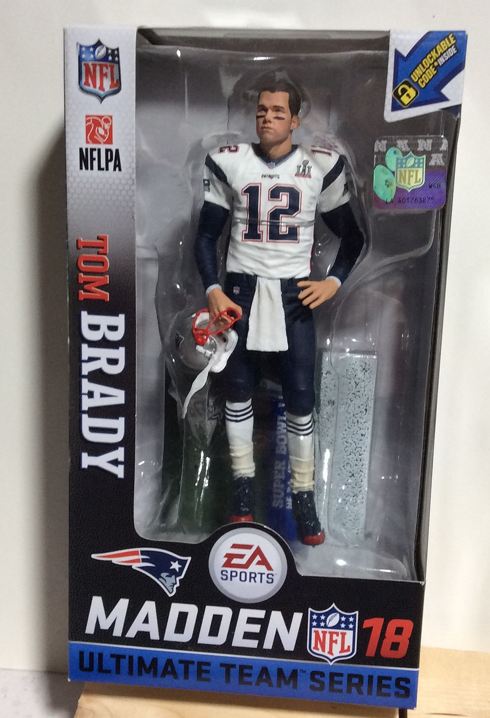 Tom Brady New England Patriots NFL Madden 18: McFarlane Toys