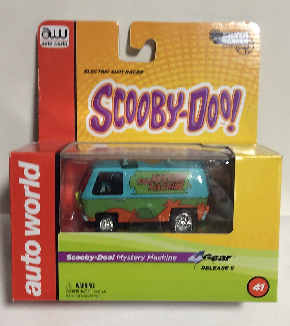 Scooby-Doo! Mystery Machine 4 Gear: AutoWorld Release 8 slot car