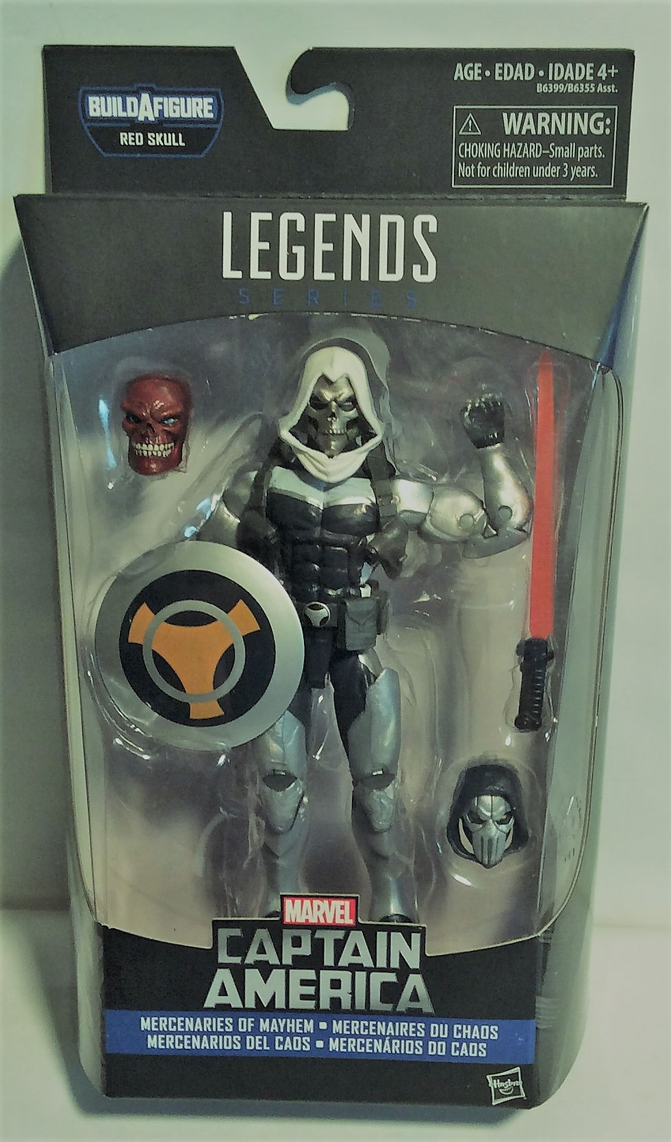 Marvel Legends: Captain America BAF series: Taskmaster 6 inch figure