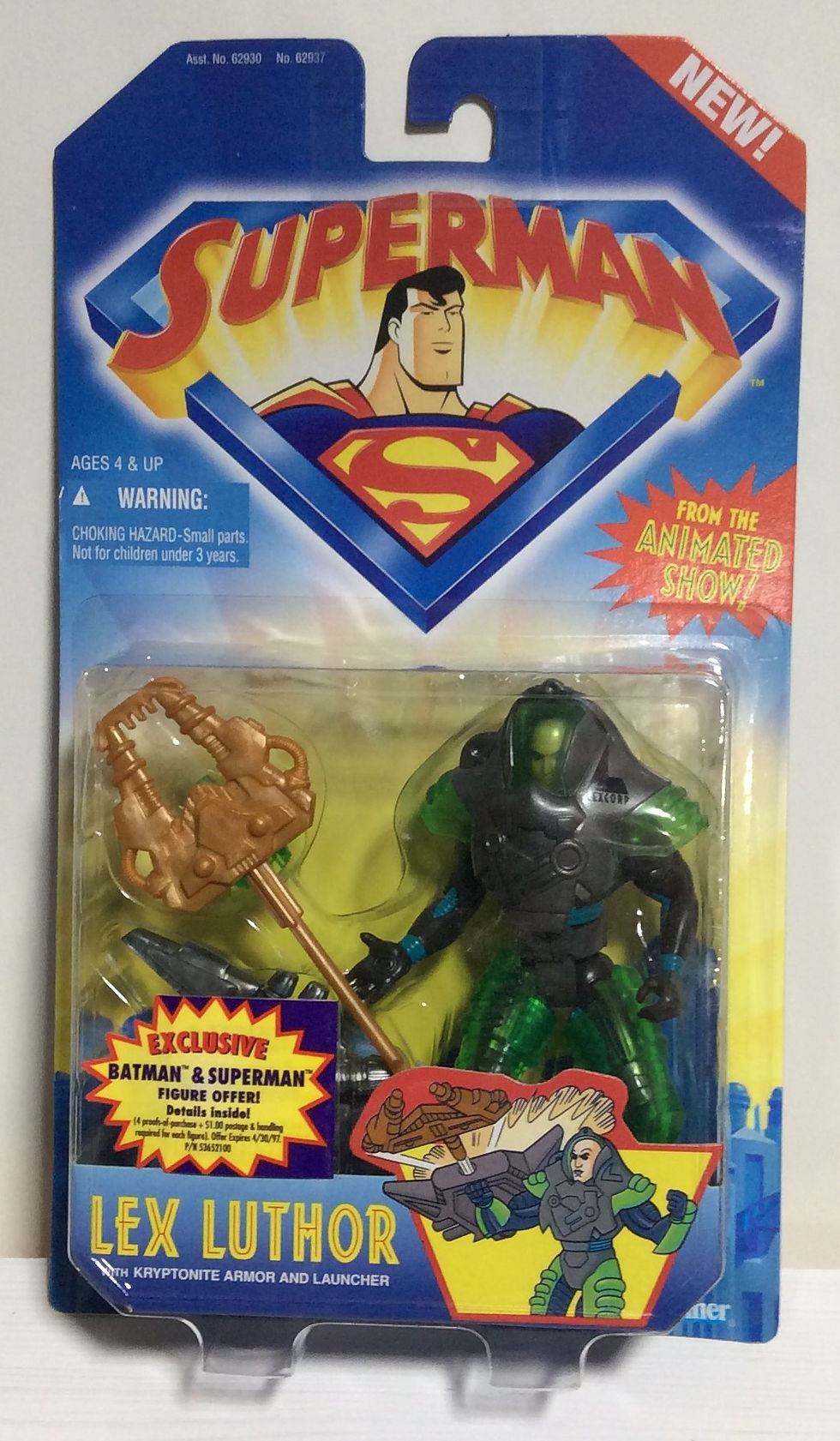 Superman (from the animated series) figures: Lex Luthor