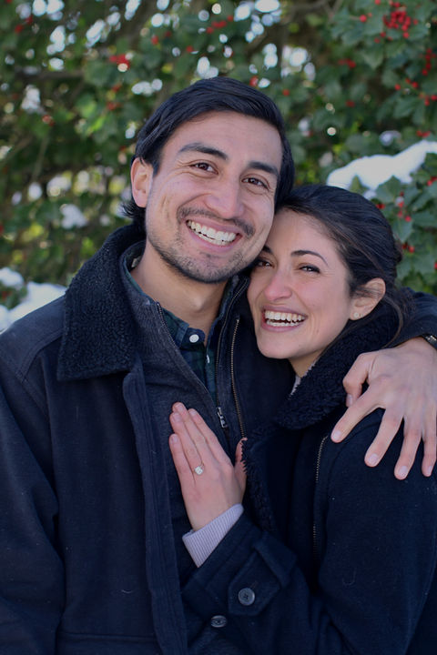 The exact moment of a marriage proposal captured candidly by a luxury documentary wedding photographer in New York City
