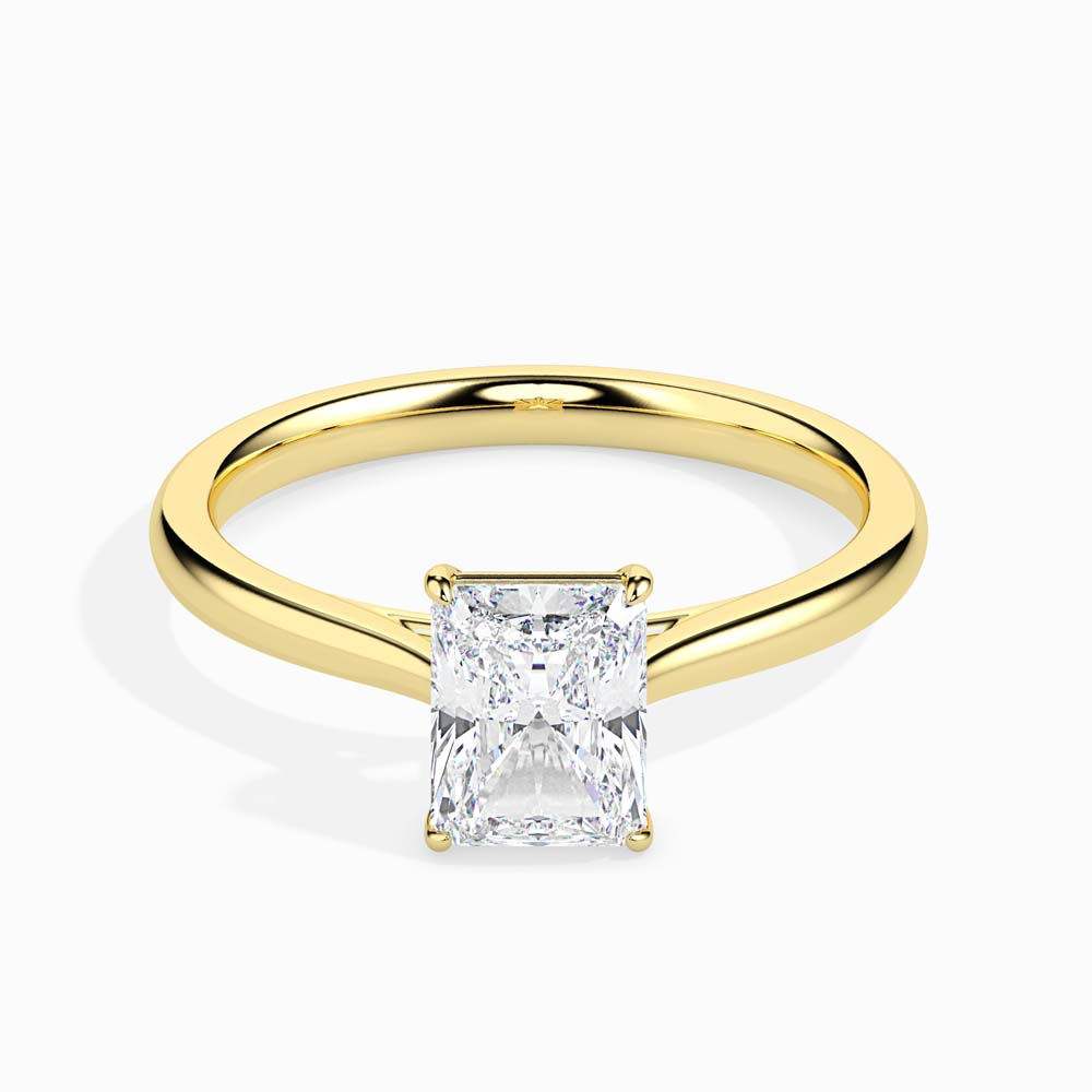 Léa, Bague Diamant Solitaire / G / VS Or 18 carat