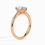 Miniature : Bague Diamant Solitaire 1 carat Or 18 carats, Léana