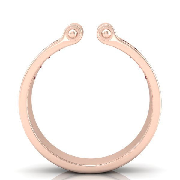 Miniature : VENDOME, Bague Joaillerie Rubis au choix pour Femme Or Rose 18 c