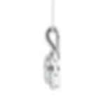 Miniature : Collier diamant solitaire marquise 1 ct or 18 carats, Cordoba