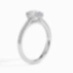 Miniature : Philo, Bague Diamant Solitaire Poire Or 18 carats