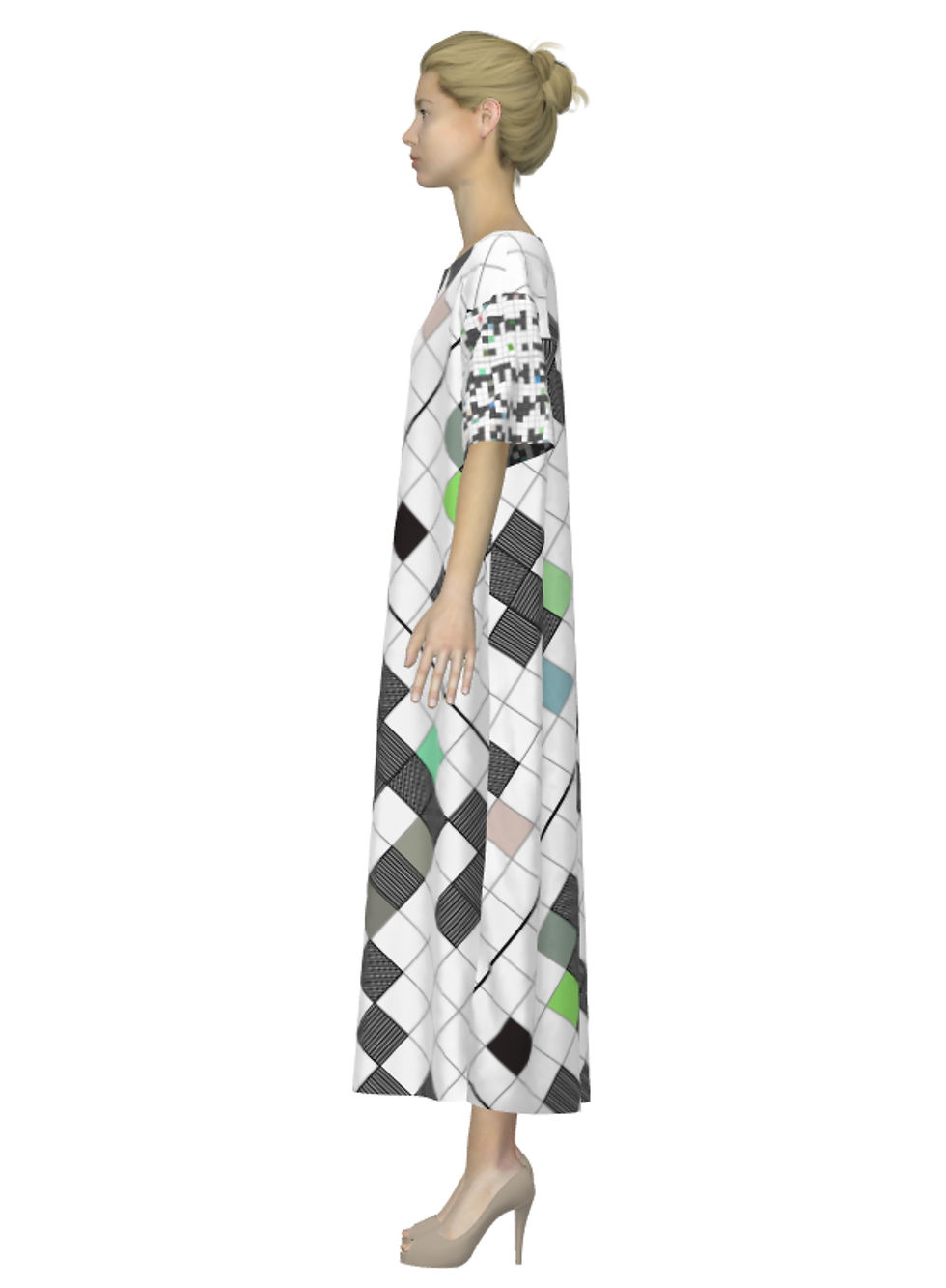 D7 Green top dress