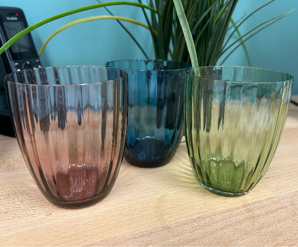 Thumbnail: Chipping Norton Event Hire | Lotus Glass in Blue