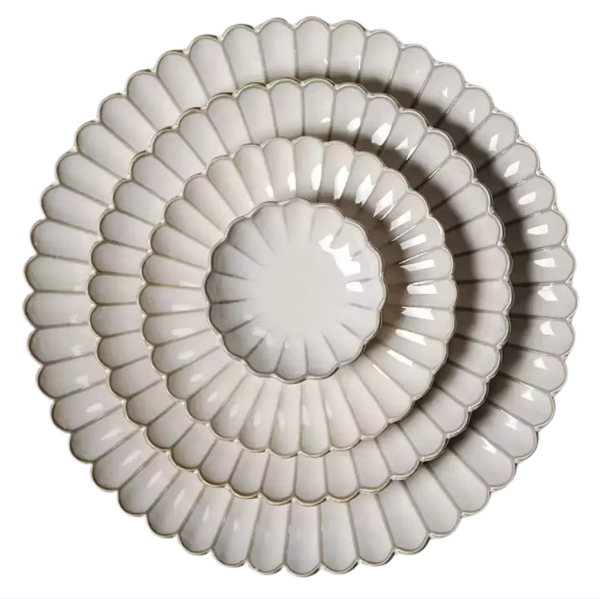Chipping Norton Event Hire - Scallop Collection - Dinner Plate