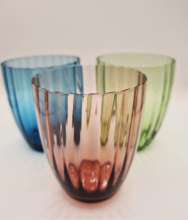 Thumbnail: Chipping Norton Event Hire | Lotus Glass in Blue