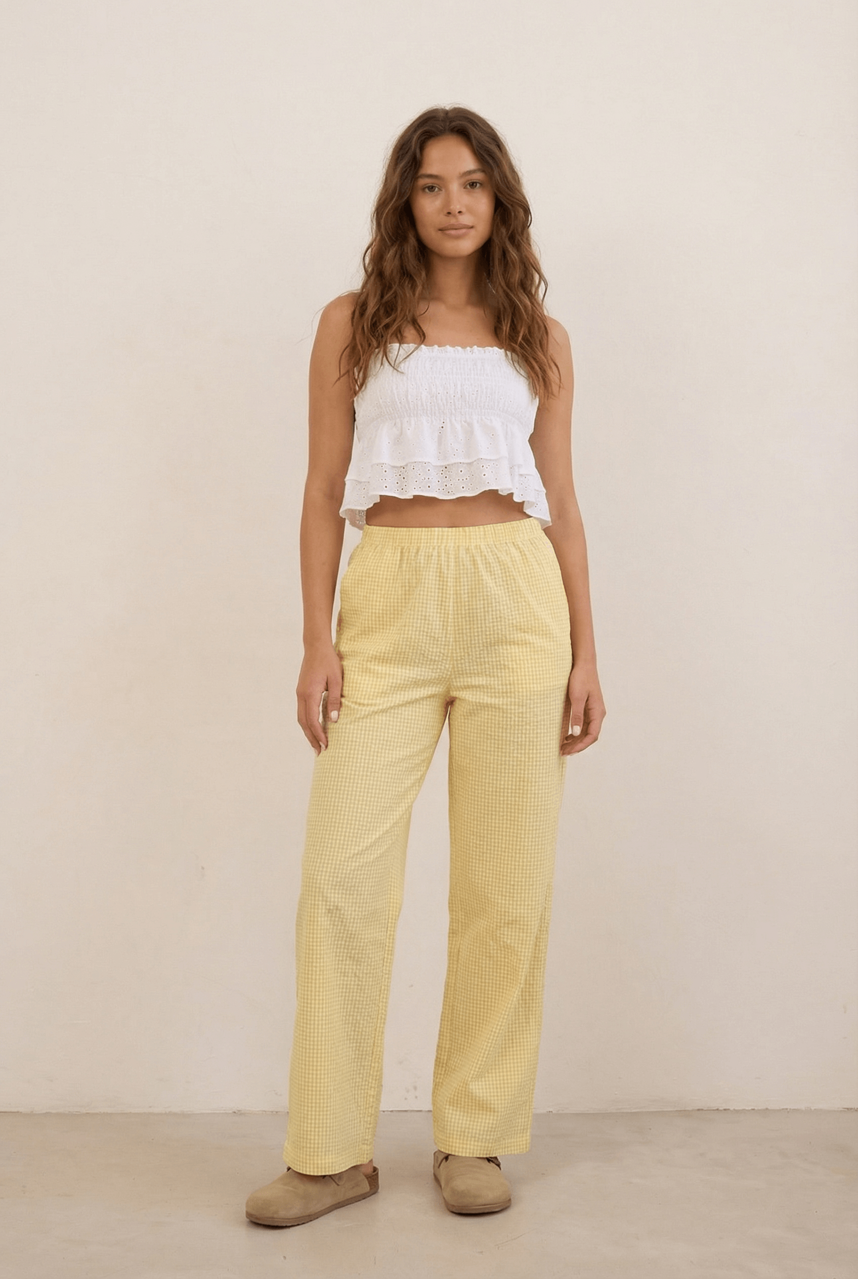 Dolly Top handmade from 100% natural cotton, tube top designed and made in Barcelona