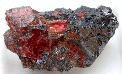 Miniaturbild: Rhodonite and Galena -Broken Hill Australia