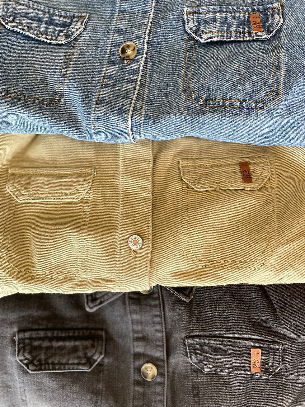 Miniatura: CHAQUETA ~JEANS~ CELESTE