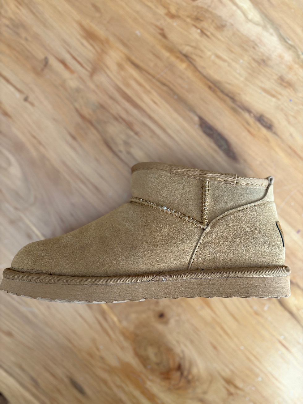 Miniatura: BOTA CORTA CUERO NATURAL ~CASTAÑA~