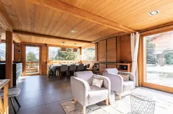 Mobilier confortable et cosy Megève