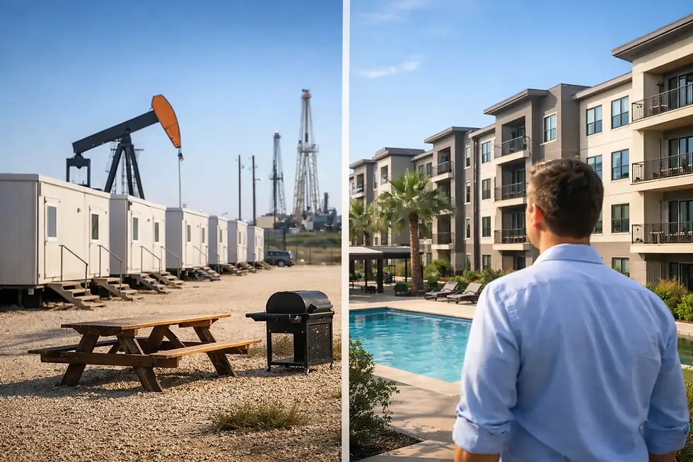 Man Camp vs Apartments in Odessa