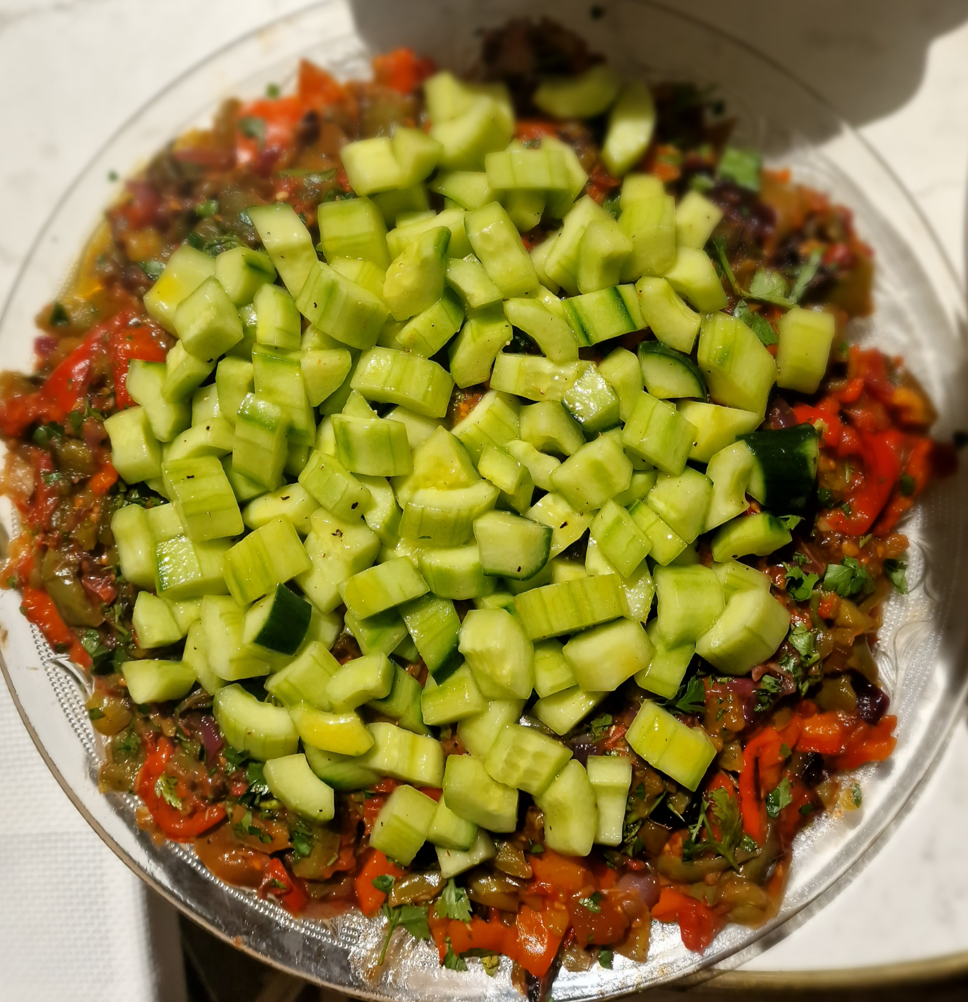 Arranged Food and Objects