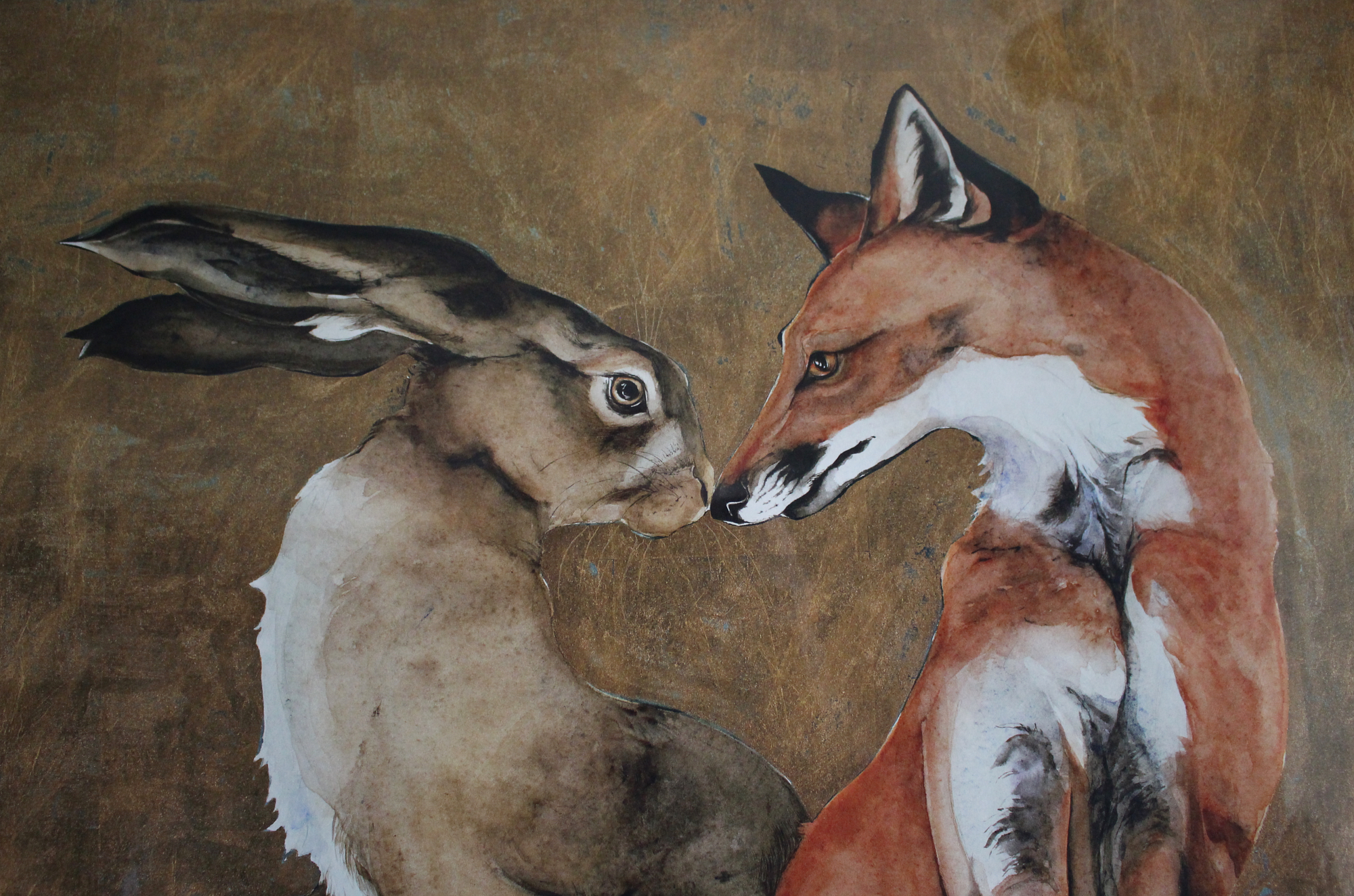 the space between the fox & the hare